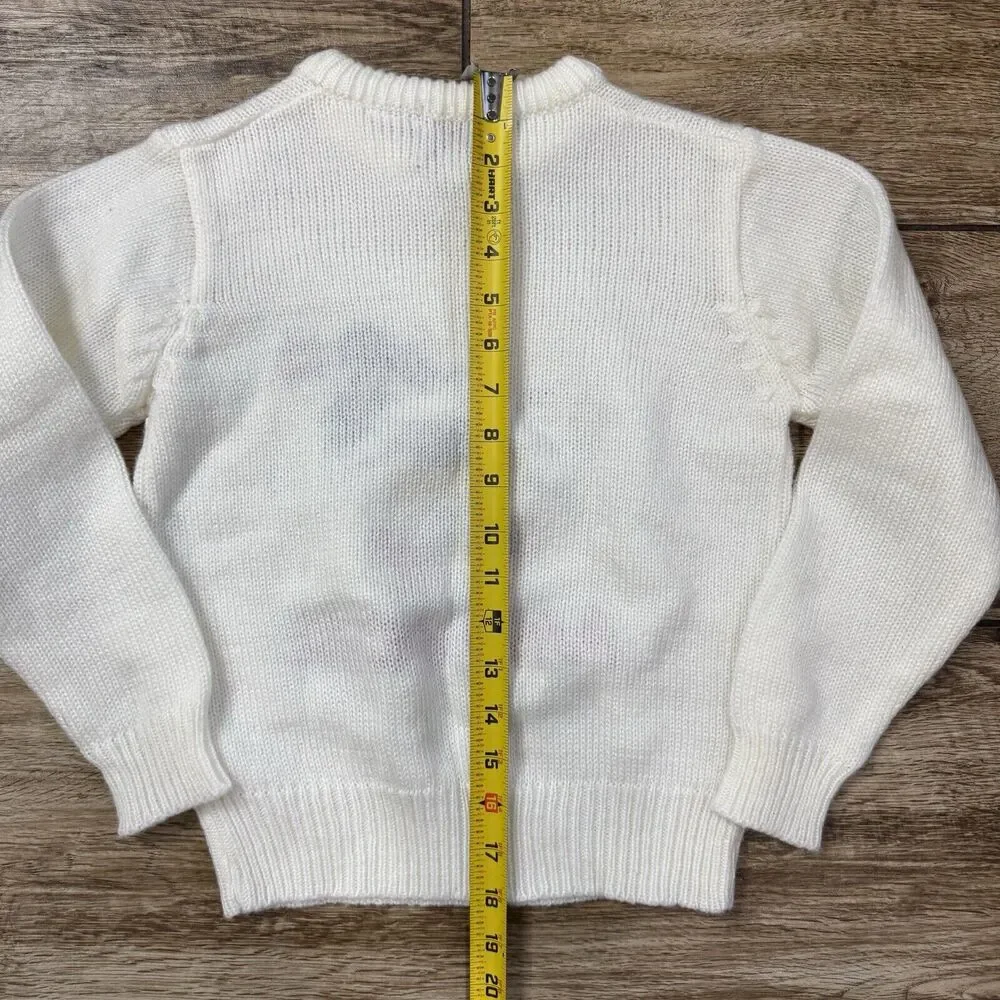 Kids MINNIE MOUSE Vintage Sweater Youth Child's Size 9-10